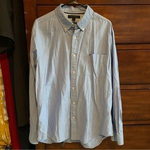 TOMMY HILFIGER - Pale Blue Button Up